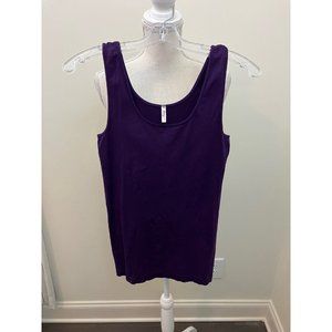 SkinnyTees Purple Workout Tank Size Medium or Large